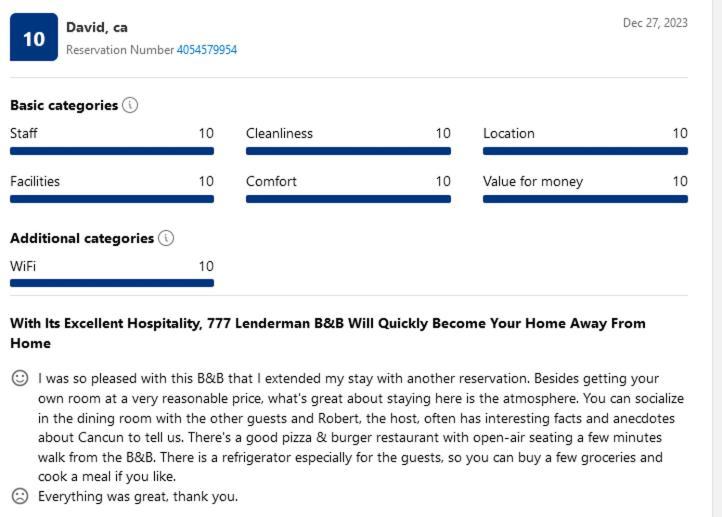 777 Lenderman Hostal 777 Κανκούν Εξωτερικό φωτογραφία